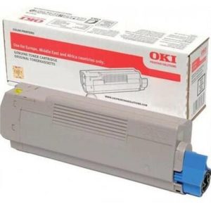 Toner Original OKI 46490605 - Jaune Toner Original OKI 46490605 - Jaune