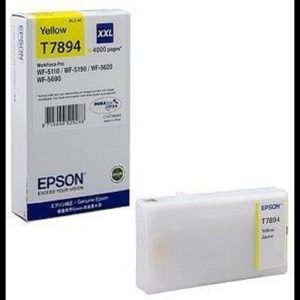 Epson T7894 cartouche jet d'encre originale (C13T789440) - Jaune
WF pro 5110/ 5190/ 5620/ 5690 Epson T7894 cartouche jet d'encre originale (C13T789440) - Jaune
WF pro 5110/ 5190/ 5620/ 5690