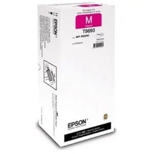 Cartouche d'encre epson T8693 d'origine (C13T869340) - jet d'encre - Magenta
•WF-R8590