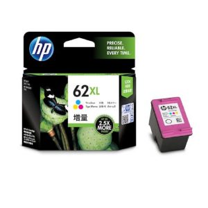 HP 62XL - À rendement élevé - Réf : C2P07AE - tricolore à base de colorant - Consommable d'origine HP 62XL - À rendement élevé - Réf : C2P07AE - tricolore à base de colorant - Consommable d'origine