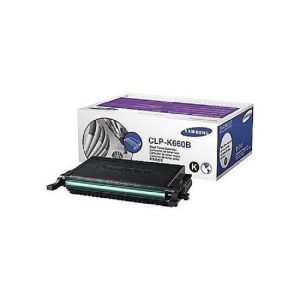 Cartouche toner Samsung CLP-K660B - Noir - Laser - Consommable d'origine. Cartouche toner Samsung CLP-K660B - Noir - Laser - Consommable d'origine.